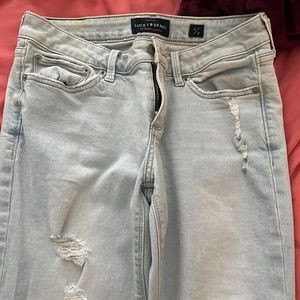 lucky brand ripped jeans